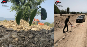 Furto di inerti dal fiume Crati, i CCF di Montalto e San Pietro arrestano due persone