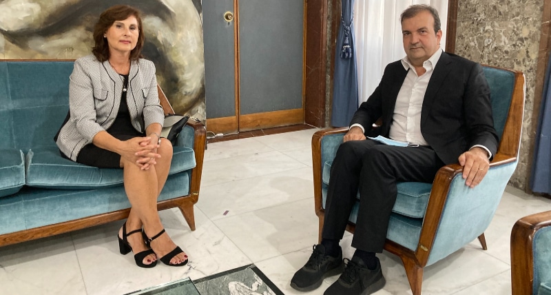 Il nuovo Prefetto di Cosenza in visita istituzionale a Palazzo dei Bruzi, ricevuta dal Sindaco Occhiuto