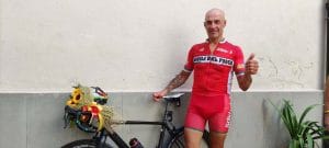 Silvio Giovane in 24 ore da Perugia a San Marco in bicicletta, impresa riuscita