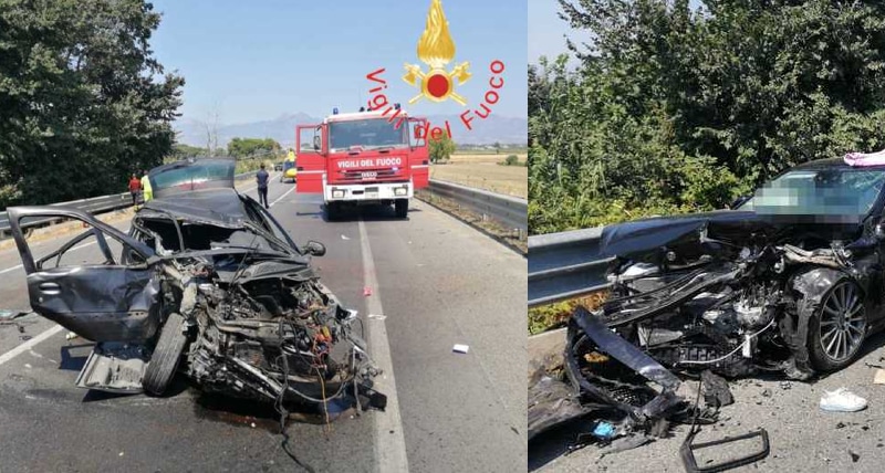 Tragedia sulla SS 106, frontale tra due auto_ tre morti e tre feriti