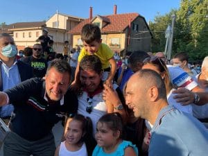 Una marea di gente accoglie Salvini nei territori dell'Aspromonte devastati dai roghi 3
