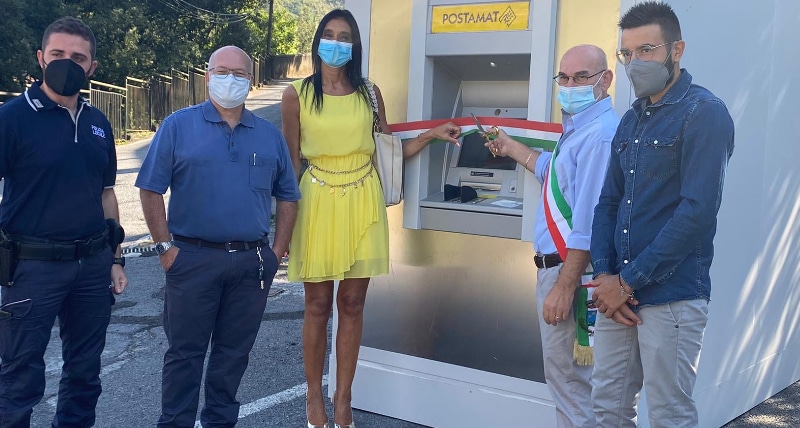 A Papasidero (CS) installato l'ATM Postamat di nuova generazione