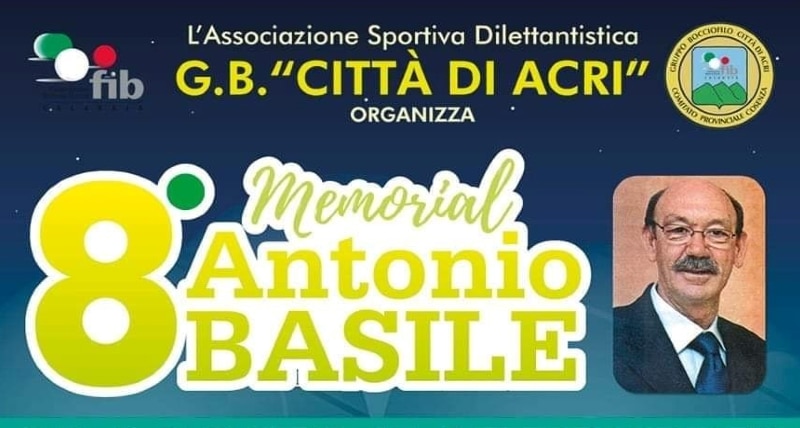 A Vincenzo De Rose (Città di Cosenza) l'8° Memorial Basile di Acri