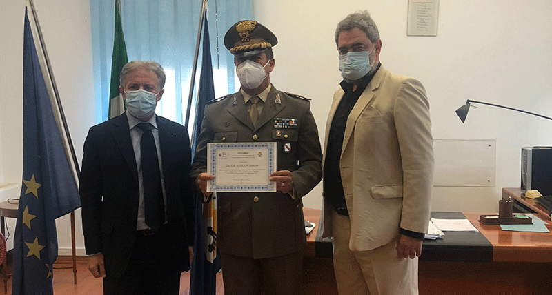 Terminata la collaborazione fra ASP Cosenza e Esercito Italiano