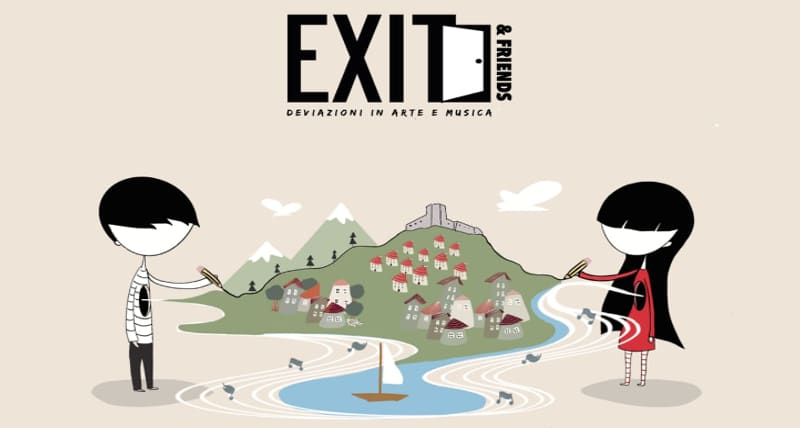 _Al Castello Svevo di Cosenza in scena il genius loci con _Exit&Friends_, show cases e una visual art al femminile. Ospite Giobbe Covatta in _La divina commediola_