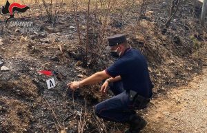 Castrovillari, individuato un giovane ritenuto responsabile di alcuni incendi