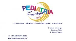 Convegno Nazionale Pediatria Calabria 2021 il 17 e 18 settembre a Rende