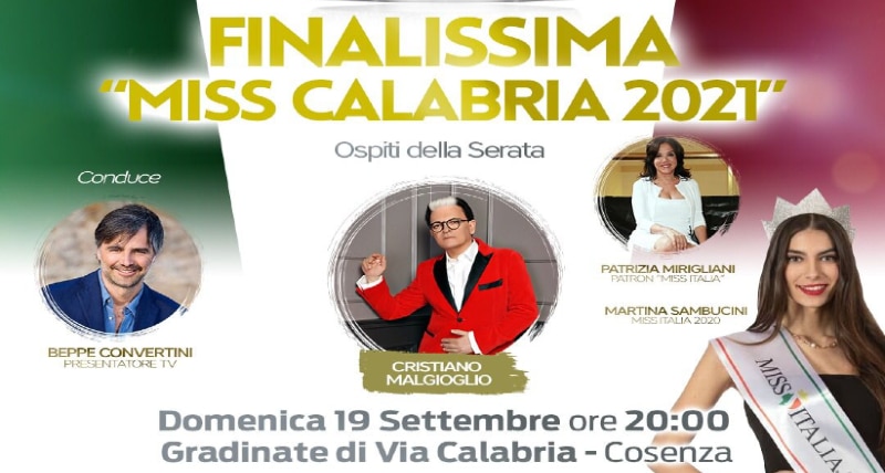 Cosenza, tutto pronto per la finalissima di Miss Calabria 2021