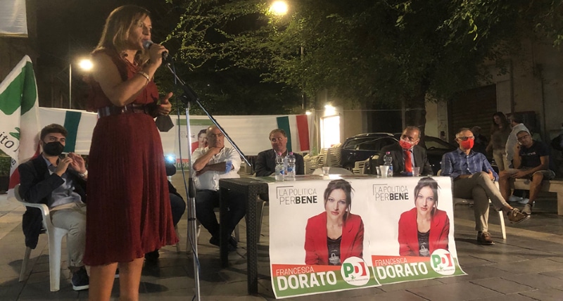 Francesca Dorato apre la campagna elettorale_ _La Calabria ha bisogno di una nuova visione_