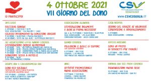 Giorno del dono. Gli eventi a Cosenza e provincia