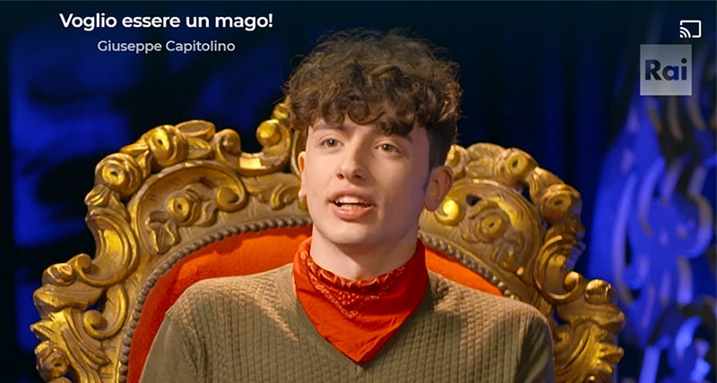 Giuseppe Capitolino "Voglio essere un mago"