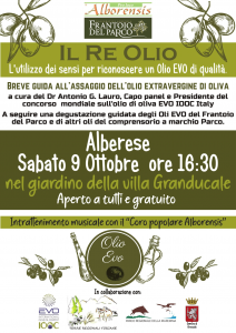 L'utilizzo dei sensi per riconoscere un Olio EVO di qualità