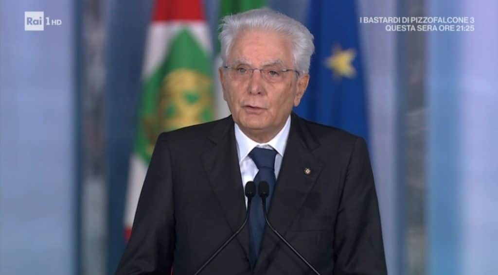 Il presidente Mattarella