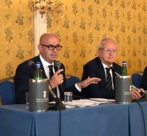 Maurizio Casasco, presidente nazionale Confapi e Francesco Napoli,vice presidente nazionale