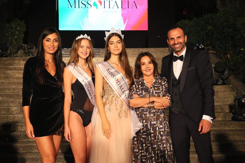 Miss Calabria con Patrizia Mirigliani e Martina Sambucini