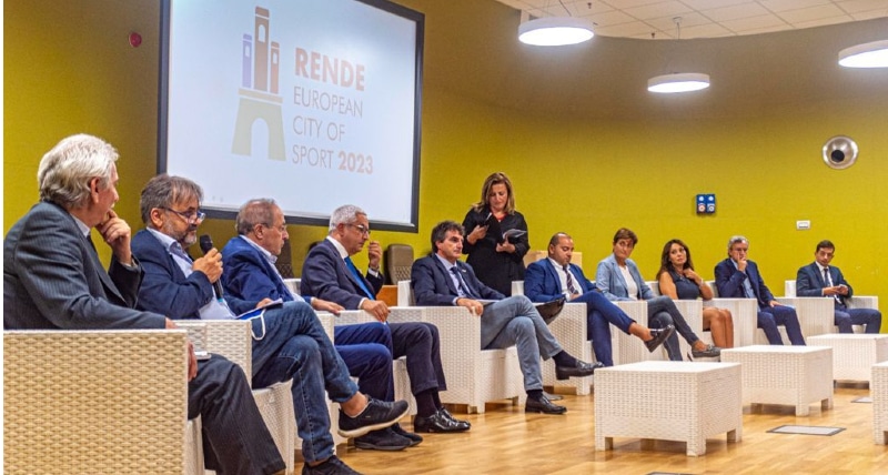 Rende presenta la sua candidatura di Città Europea dello Sport 2023, il sindaco Manna_ “un’opportunità per tutta la provincia”