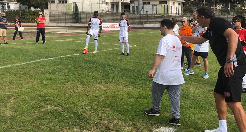 Sport e integrazione_ i ragazzi del Sai Siproimi di San Basile protagonisti dello Special Olympics European Football Week