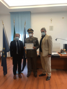 Terminata la collaborazione fra ASP Cosenza e Esercito Italiano