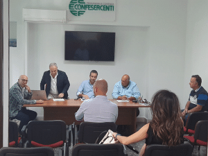 Confesercenti Cosenza incontra Roberto Occhiuto e candidati a Sindaco