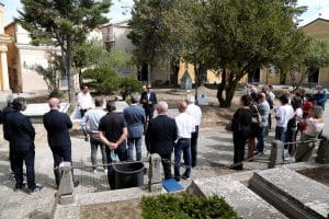 un momento della cerimonia