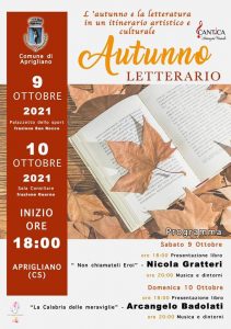 Autunno Letterario - Aprigliano