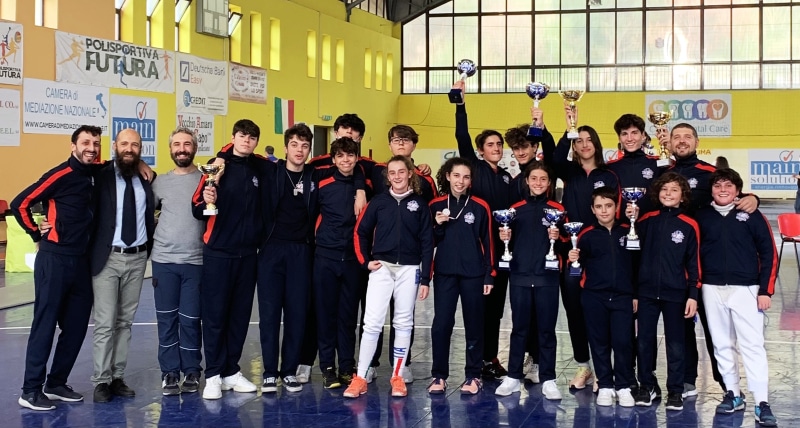 Scherma _ prime prove regionali U14, U17 e U20 della stagione 2021_22