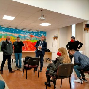 Sede Cgil Cosenza: Franco Iacucci e Francesco Boccia