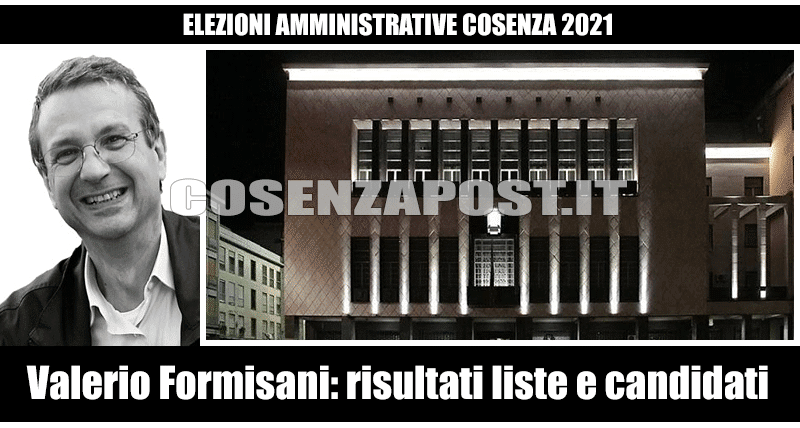 Comunali Cosenza, Valerio Formisani: le preferenze dei candidati a consigliere