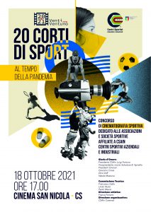 locandina FESTIVAL DELLA CINEMATOGRAFIA SPORTIVA CSAIN