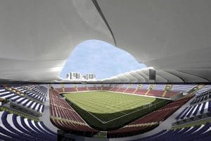 nuovo stadio San Vito-Gigi Marulla all'interno
