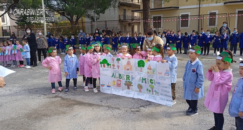 A Corigliano-Rossano il progetto nazionale di educazione ambientale “Un Albero per il Futuro”