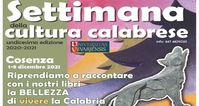 A Cosenza l'XI edizione della Settimana della cultura calabrese