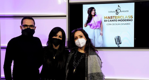 Cecilia Cesario dalla trasmissione "Amici" al Donizetti di Mirto