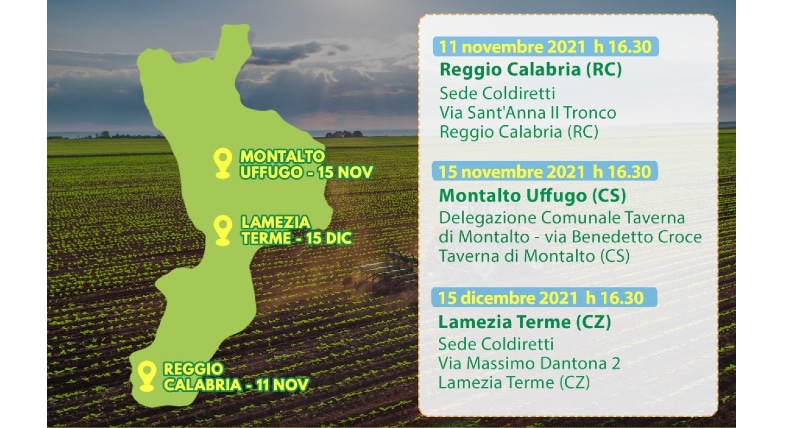 Coldiretti Calabria incontra i soci per il futuro delle imprese_ parte da Reggio Calabria il tour di tre tappe