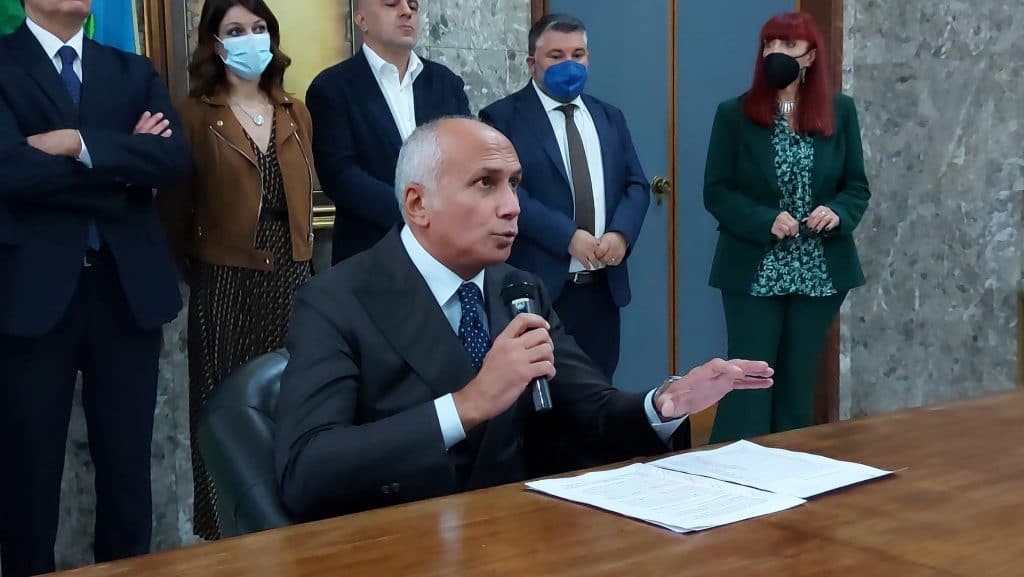 Giunta Comunale Cosenza Franz Caruso