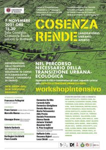 Cosenza Rende Laboratorio Urbano Aperto