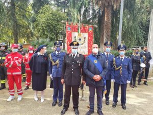 Il Consigliere Provinciale di Cosenza Carmelo Rota alla Cerimonia commemorativa del 4 novembre 2