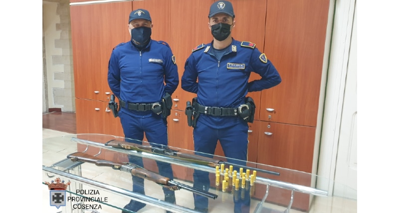 LA POLIZIA PROVINCIALE DI COSENZA DENUNCIA DUE PERSONE PER CACCIA DI FRODO NEL PARCO NAZIONALE DELLA SILA