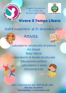 Mendicino, _Vivere il tempo libero__ la nuova iniziativa per i più piccoli 2