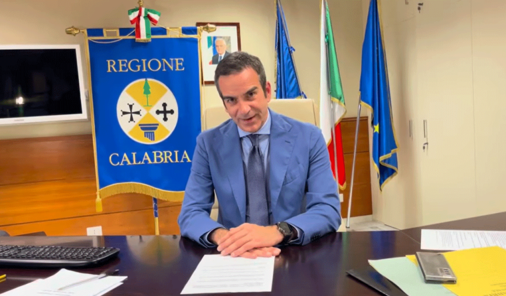 Roberto Occhiuto presenta la giunta regionale della Calabria