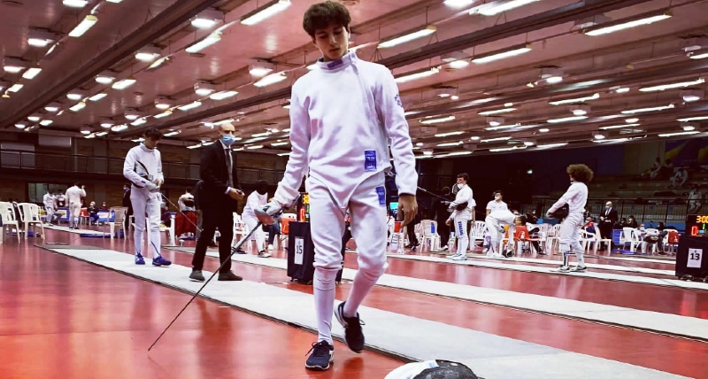 Scherma, Francesco Dodaro nei primi 32 nella categoria Under-17 e Under-20