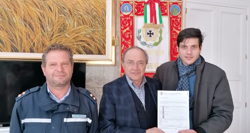 Stato di calamità Cerchiara, incontro con il presidente della Provincia Iacucci