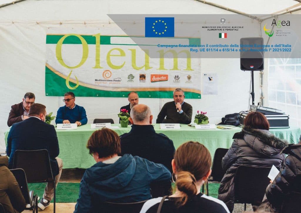 Olio extravergine di oliva, a Vibo Valentia giornata formativa sul consumo corretto e consapevole