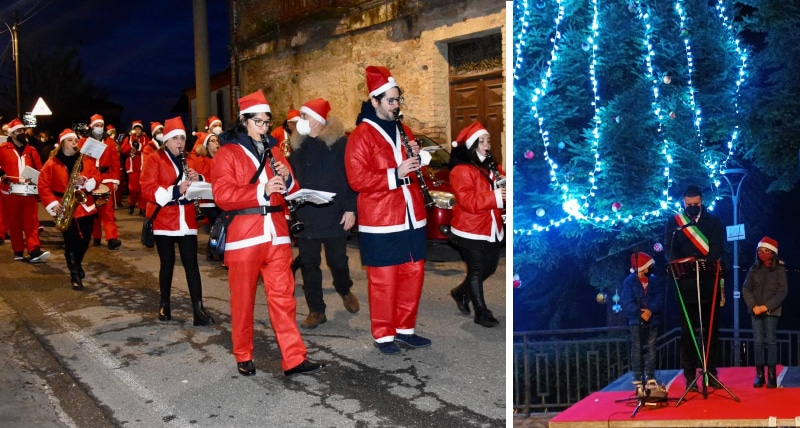 A Rota Greca (CS) l'accensione dell'albero di Natale tra l'amore e la speranza