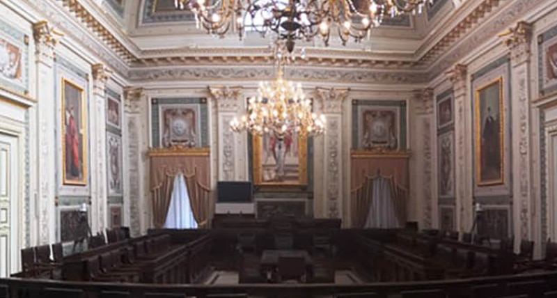 Sala consiglio provinciale di Cosenza