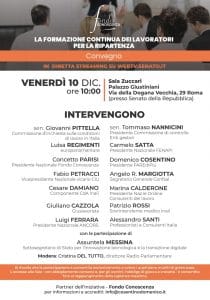 locandina Fenapi Agricoltura Calabria al convegno su lavoro e formazione di Roma