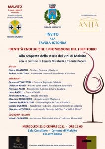 locandina _ invito-evento Malvito- 22 dicembre 2021 _ IDENTITÀ ENOLOGICHE E PROMOZIONE DEL TERRITORIO