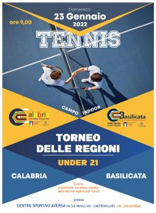 A Castrovillari torneo interregionale di tennis CSAIn Calabria - Basilicata 2
