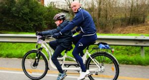 Arriva a Cosenza Hugbike, la bici degli abbracci