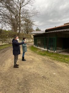 Assessori Buffone e Sconosciuto al canile di Donnici